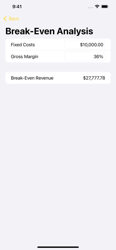 Debt Worth Ratio Calculator Screenshot